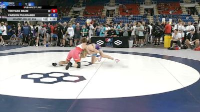 120 lbs Champ. Rd Of 256 - Treydan Beam, Connecticut vs Carson Pulkrabek, Arizona