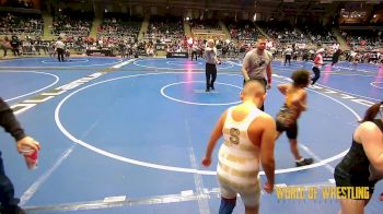 100 lbs Rr Rnd 3 - David Collom, Pryor Tigers vs Barrett Redeagle, Salina Wrestling Club