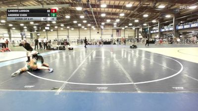 160 lbs Consi Of 8 #1 - Landen Larson, MN vs Andrew Chen, FL