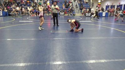 110 lbs Round Of 16 - Makayla Morris, Redbank WC vs Ellie Myers, Young Guns