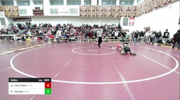 113 lbs Quarterfinal - Derek Marcolini, Milford vs Jonah Bornstein, Oliver Ames