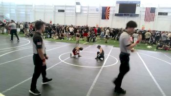 52 lbs Quarterfinal - Arrow Stam, DUB Wrestling vs Diego Coor, Manu WC