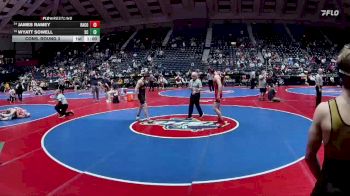 1A-157 lbs Cons. Round 3 - Wyatt Sowell, Screven County vs James Ramey, Rabun County