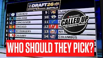 Who Should The Top NHL Draft Lottery Teams Pick In June? | Called Up: The Prospects Podcast