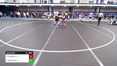 149 lbs Round Of 64 - Jack Coulston, Lock Haven University vs Trae McDaniel, Army-West Point