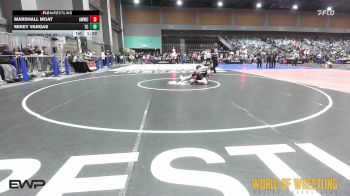 157 lbs Round Of 32 - Marshall Moat, Arctic Warriors Wrestling Club vs Mikey Vargas, Team Coalinga