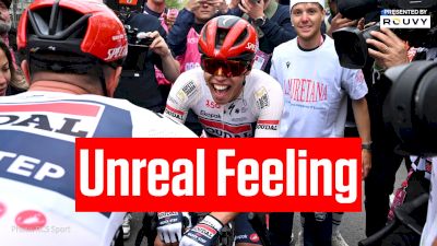 Magnier Can't Believe He Won Giro '26Stage 1