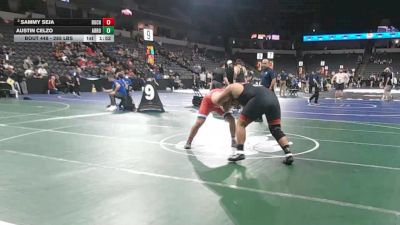 285 lbs Round Of 16 - Sammy Seja, Buchanan (CS) vs Austin Celzo, Arroyo (San Lorenzo) (NC)