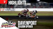 Highlights | 2026 IRA Sprints at Davenport Speedway