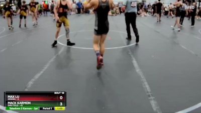 105 lbs Round 5 (8 Team) - Mack Karmon, Ohio Gold vs Max Lu, Kraken