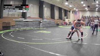 197 lbs Champ. Round 1 - Elijah Amya - Perez, Montreat College vs Jett MCcauley, Keiser University
