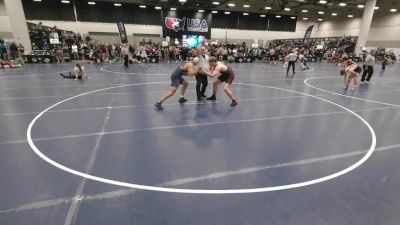 215 lbs Champ. Rd Of 32 - Gavin Wells, Lake Gibson High School Wrestling vs Logan Ullah, Big Cat Wrestling Club