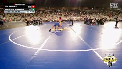 B4A-120 lbs Champ. Round 1 - Ty Whitlock, Harrah vs Remington Bonebrake, Jay