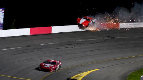 Stuck Throttle Launches Car Out Of Jennerstown Speedway