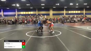 Match - Julian Prieto, Tucson Pride Wrestling vs Marcus Espinoza-Owens, Sanderson Wrestling Academy