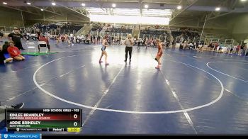 103 lbs Semifinal - Addie Brindley, Elite Wrestling vs Kinlee Brandley, Sanderson Wrestling Academy