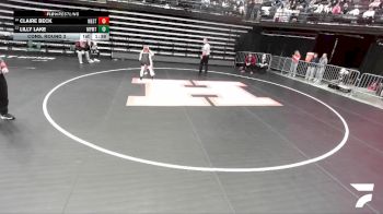 5A 115 lbs Cons. Round 3 - Lilly Lake, Maple Mountain vs Claire Beck, West