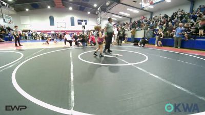 83 lbs Rr Rnd 2 - Jack Rosser, Raw Wrestling Club vs Ava Henderson, HURRICANE WRESTLING ACADEMY