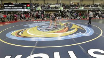 145 lbs Semifinal - Tessa Master, Watertown vs Martina Gili Fernandez, Maine Central Institute