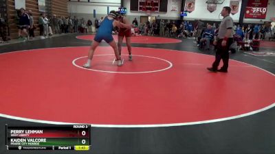 215 lbs Round 3 - Perry Lehman, West Liberty vs Kaiden Valcore, Prairie City Monroe