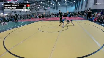 65 lbs Round 4 - Maddox Toudouze, Texas Eagle Wrestling Academy vs Luna Del Pozo, El Paso Wildcats Wrestling Club