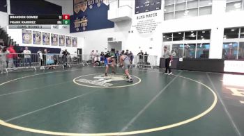 120 lbs Cons. Round 3 - Brandon Gomez, Trabuco Hills vs Frank Ramirez, Brawley
