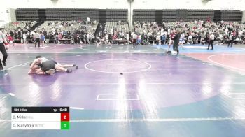 134-H lbs Consi Of 32 #2 - Owen Miller, Hillsborough Raiders vs Daniel Sullivan Jr, MetroWest United Wrestling Club