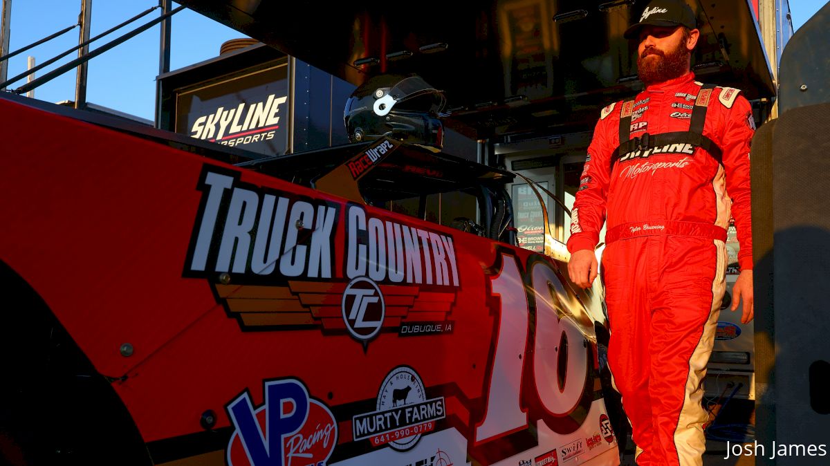 Tyler Bruening Back Racing Despite Lingering Neck Issues