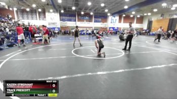 120 lbs Cons. Round 1 - Trace Prescott, Marina vs Kaizen Stirdivant, Lutheran (Orange County)