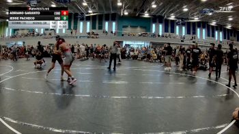 144 lbs Round 3 (4 Team) - Jesse Pacheco, KONG HS vs Adriano Garavito, Cowboy WC