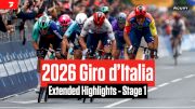 Watch In Canada: 2026 Giro d'Italia Stage 1 Extended Highlights