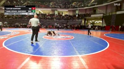 165-1A Champ. Round 1 - Cayleb Sanford, Vidalia vs Daniel Urteaga - Marchenko, Jasper County