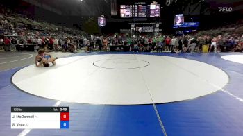 132 lbs Rnd Of 64 - Jay McDonnell, Pennsylvania vs Sergio Vega, Arizona