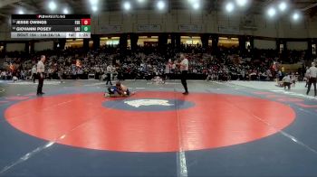 144-2A/1A Champ. Round 1 - Jesse Owings, Francis Scott Key vs Giovanni Posey, Henry E. Lackey