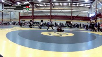 120 lbs Champ. Round 1 - Michael Frye, Columbia vs Jamison Forrest, Bishop McCort