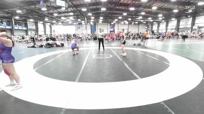 132 lbs Rr Rnd 2 - Kylie Benoit, Indiana Outlaws Purple vs Olivia Kershisnik, 84 Athletes