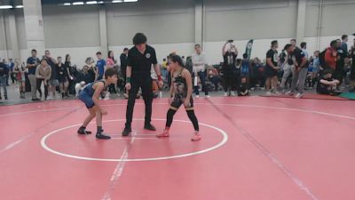 81.2-84.4 lbs Champ. Round 2 - McCoy Powell, All American Wrestling Club vs McKenzy Ramirez, Vici Wrestling Club