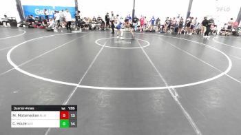 135 lbs Quarterfinal - Matthew Motamedian, Blue Wave vs Colby Houle, Team Alien UFO