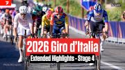 Watch In Canada: 2026 Giro d'Italia Stage 4 Extended Highlights