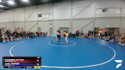 225 lbs Round 3 (8 Team) - Catherine Dutton, Missouri Fire vs Ciara Monger, Colorado