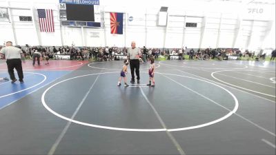 43 lbs Quarterfinal - Penelope DeGroat, Dominate Club Wrestling vs Frankie Carrasco, Tucson Cyclones