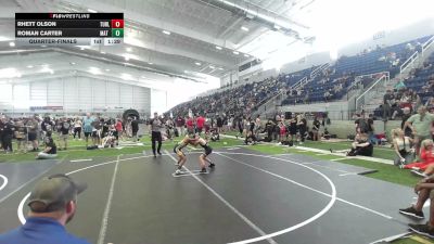 69 lbs Quarterfinal - Rhett Olson, Turlock Wrestling vs Roman Carter, Mat Demon WC