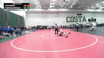 150 lbs Cons. Round 4 - Christian Kirriakos, Yucaipa vs David Medina, Camarillo