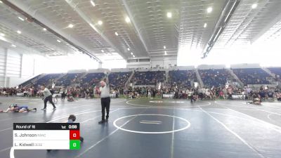 65 lbs Round Of 16 - Surya Johnson, Rancho Bernardo WC vs Landen Kidwell, Desert Dogs WC