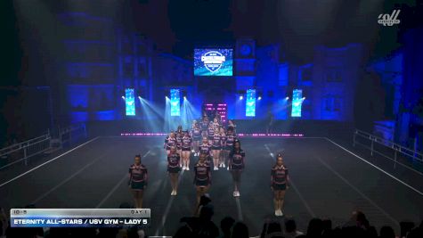 Eternity All-Stars / USV Gym - Lady 5 [2026 IO-5 Day 1] 2026 ELITE Cheerleading Championship