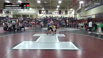 110 lbs Quarterfinal - Kambree Westendorf, Waverly-Shell Rock vs London Vermillion, Southeast Polk