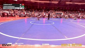 49 lbs Consi Of 8 #1 - Landon Dailey, Nebraska Wrestling Academy vs Jaxon Schimandle, Nwo