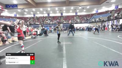 67 lbs Round Of 16 - Creed Bruens, Carl Albert vs Chax Spencer, HBT Grapplers