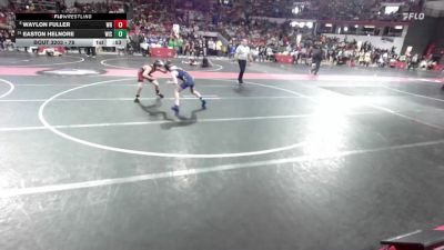 78 lbs Champ. Round 2 - Waylon Fuller, Wisconsin Rapids vs Easton Helnore, Wisconsin