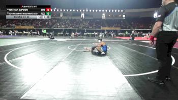 133 lbs Round Of 32 - Nathan Gipson, Apprentice vs Joshua Martinez-Mercado, Florida Gulf Coast
